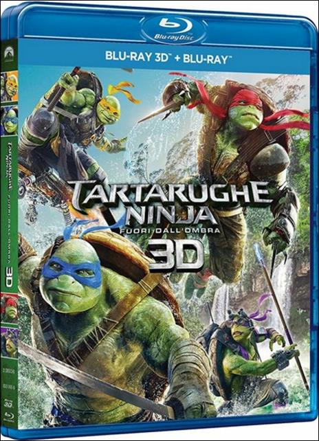 Tartarughe Ninja. Fuori dall'ombra 3D (Blu-ray + Blu-ray 3D) di Dave Green