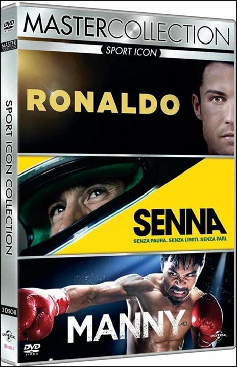 Sport Icon. Master Collection (3 DVD) di Leon Gast,Asif Kapadia,Ryan Moore,Anthony Wonke