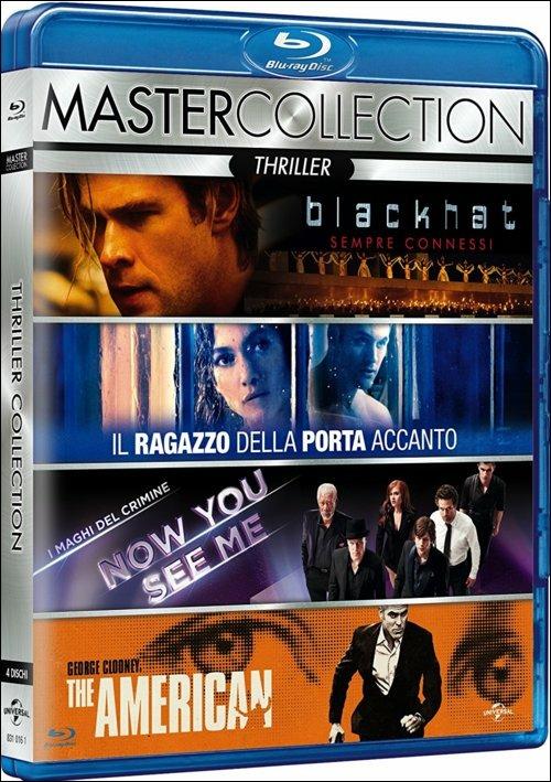 Thriller. Master Collection (4 Blu-ray) di Rob Cohen,Anton Corbijn,Louis Leterrier,Michael Mann