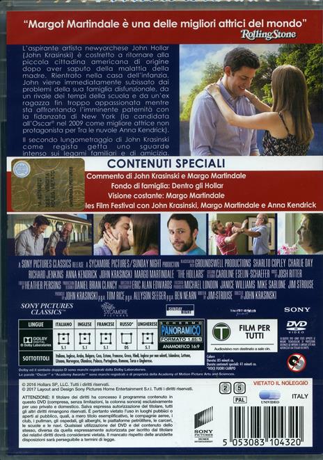 The Hollars di John Krasinski - DVD - 2