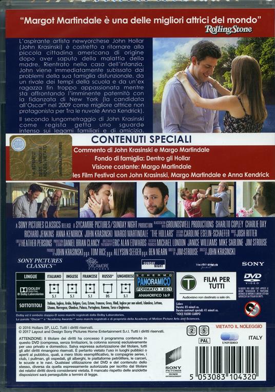 The Hollars di John Krasinski - DVD - 2