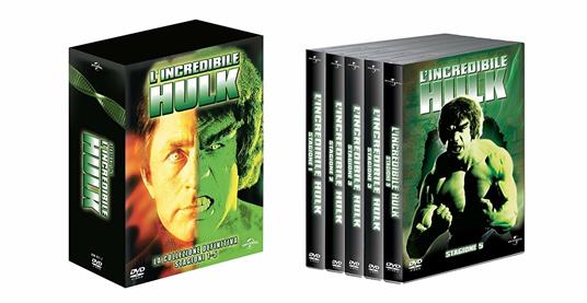 L' incredibile Hulk. La serie completa. Stagioni 1-5. Serie TV ita (24 DVD)  - DVD - Film di Patrick Boyriven , Mark A. Burley Fantastico | IBS