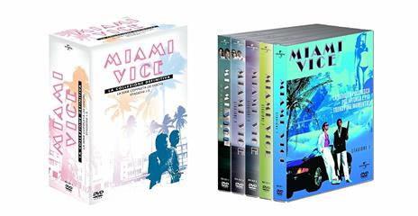 Miami Vice. La serie completa. Stagioni 1-5. Serie TV ita (32 DVD) di John Nicolella,Richard Compton,Leon Ichaso,Vern Gillum - DVD - 3