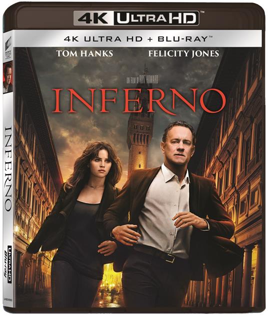 Inferno (Blu-ray + Blu-ray 4K Ultra HD) di Ron Howard