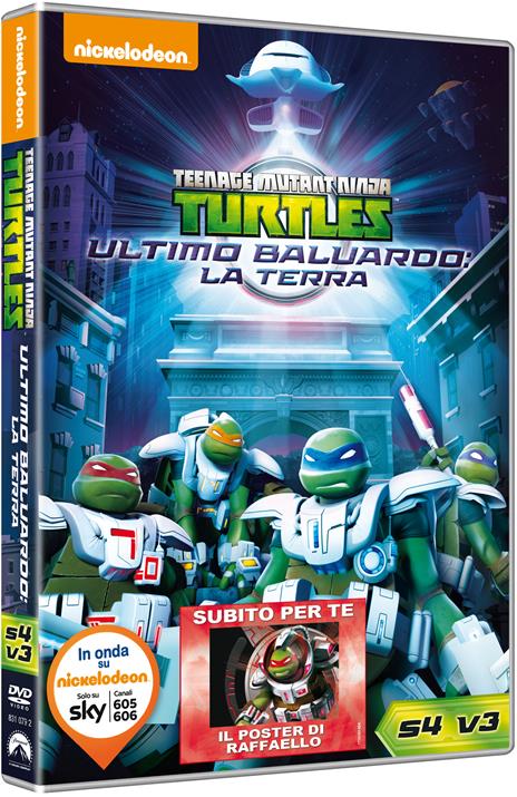 Teenage Mutant Ninja Turtles. Stagione 4 Vol. 3. Ultimo baluardo: la Terra (DVD) - DVD