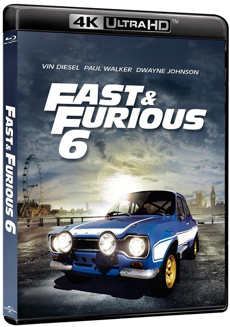 Fast & Furious 6 (Blu-ray + Blu-ray 4K Ultra HD) di Justin Lin