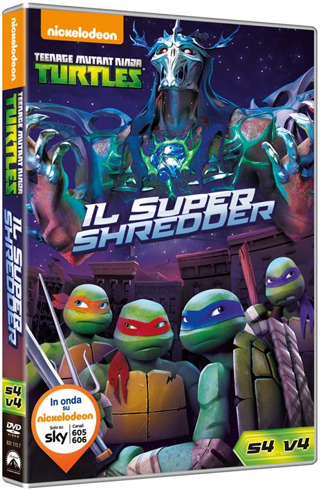 Teenage Mutant Ninja Turtles. Stagione 4 Vol. 4. Super Shreder (DVD) - DVD  - Film Animazione | IBS