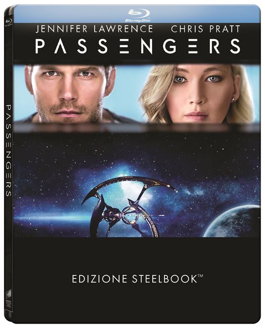 Passengers. Con Steelbook di Morten Tyldum - Blu-ray