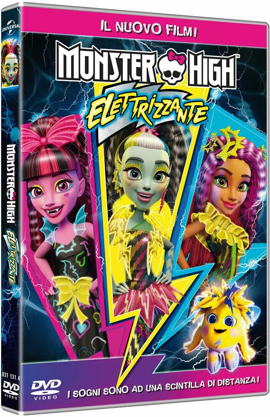 Monster High. Elettrizzante (DVD) - DVD - Film di Stephen Donnelly , Olly  Reid Animazione | IBS