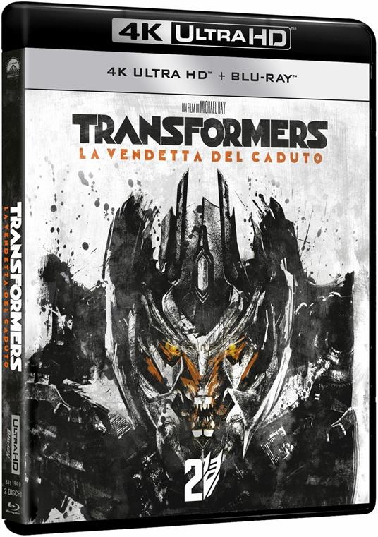 Transformers 2. La vendetta del caduto (Blu-ray + Blu-ray 4K Ultra HD) di Michael Bay