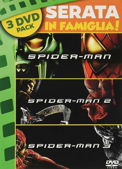 Spider-Man Pack (3 DVD) di Sam Raimi