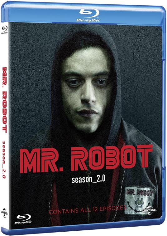 Mr. Robot. Stagione 2. Serie TV ita (4 Blu-ray) - Blu-ray - Film di Sam  Esmail , Jim McKay Giallo | IBS
