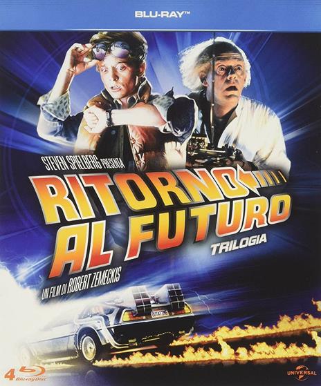 Ritorno Al Futuro La Trilogia (Flusso Canalizzatore Ltd Edition) (4 Blu  Ray+Libretto)