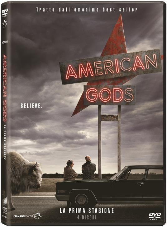 American Gods. Stagione 1. Serie TV ita (4 DVD) di David Slade,Adam Kane,Vincenzo Natali,Floria Sigismondi,Craig Zobel - DVD