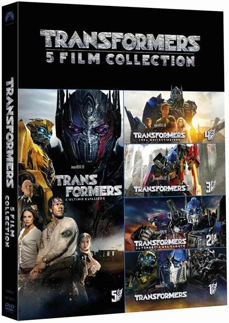 Transformers. Collezione completa 5 film (5 DVD) di Michael Bay