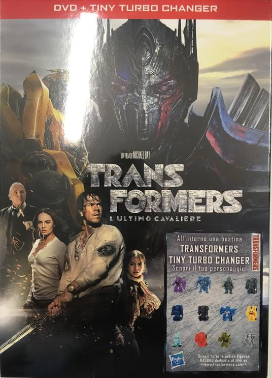 Transformers. L'ultimo cavaliere. Con Gadget Tiny Turbo (DVD) di Michael Bay - DVD