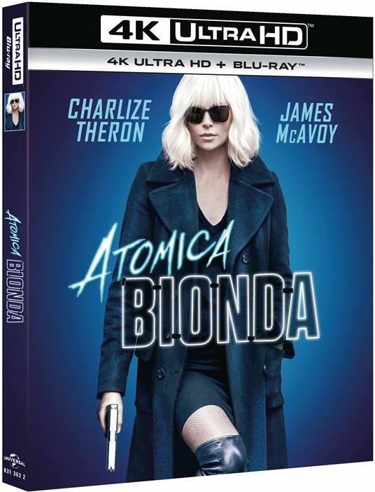 Atomica bionda (Blu-ray + Blu-ray 4K Ultra HD) di David Leitch - Blu-ray + Blu-ray Ultra HD 4K