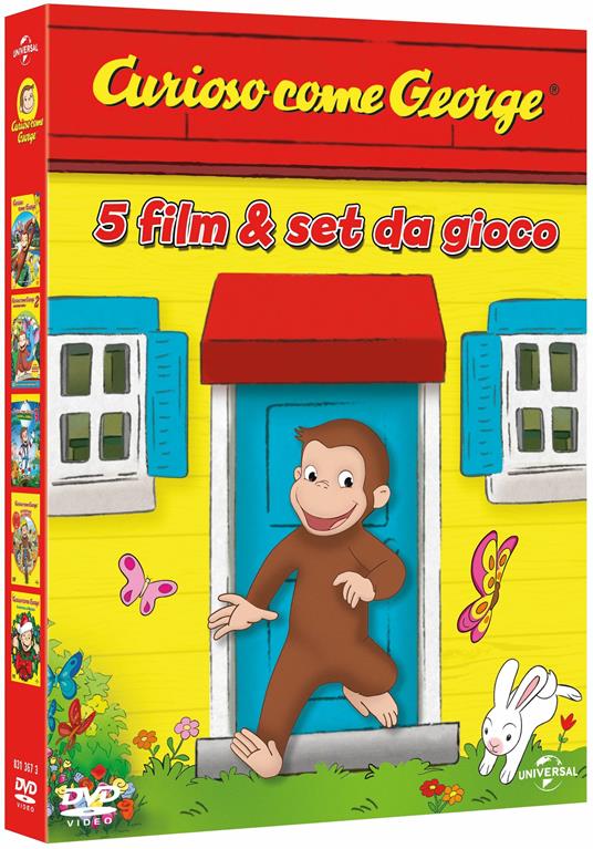 CURIOSO COME GEORGE 1 - Curioso come George dvd in edicola