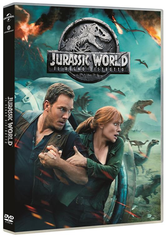 Jurassic World: Il Regno Distrutto (DVD) - DVD - Film di Juan Antonio  Bayona Avventura