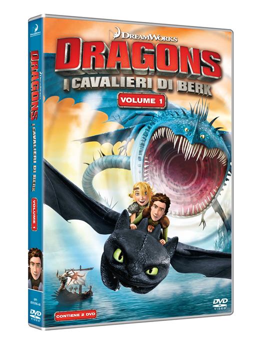 Dragons. I Cavalieri di Berk vol.1 (2 DVD) - DVD - Film di Louie del Carmen  , John Eng Animazione