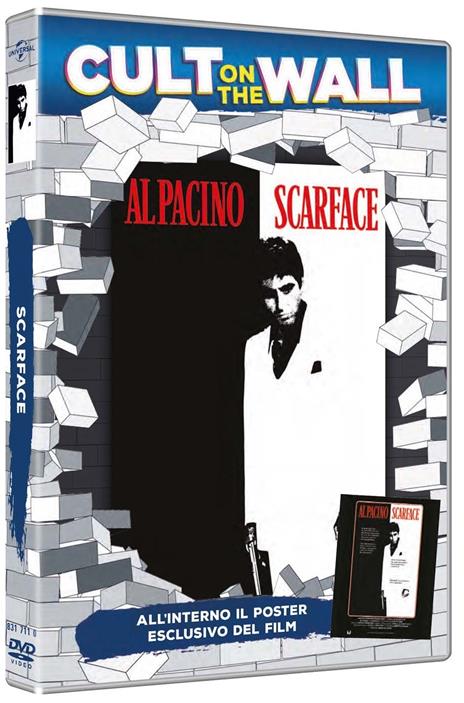 Scarface. Con poster (DVD) di Brian De Palma - DVD