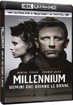 Millennium. Uomini che odiano le donne (Blu-ray + Blu-ray 4K Ultra HD)
