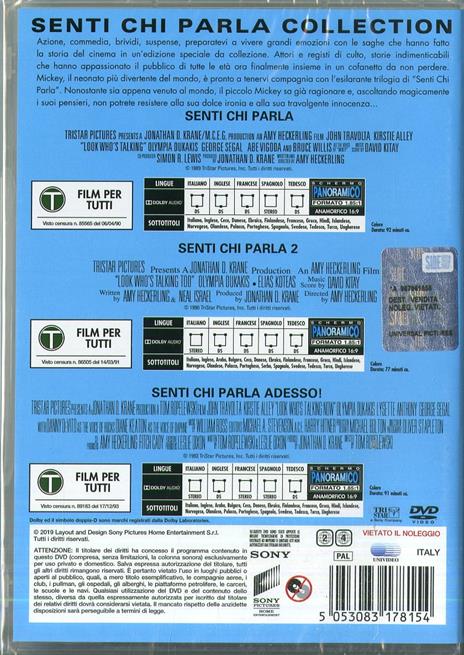 Senti chi parla Collection (3 DVD) di Tom Ropelewski,Amy Heckerling - 2