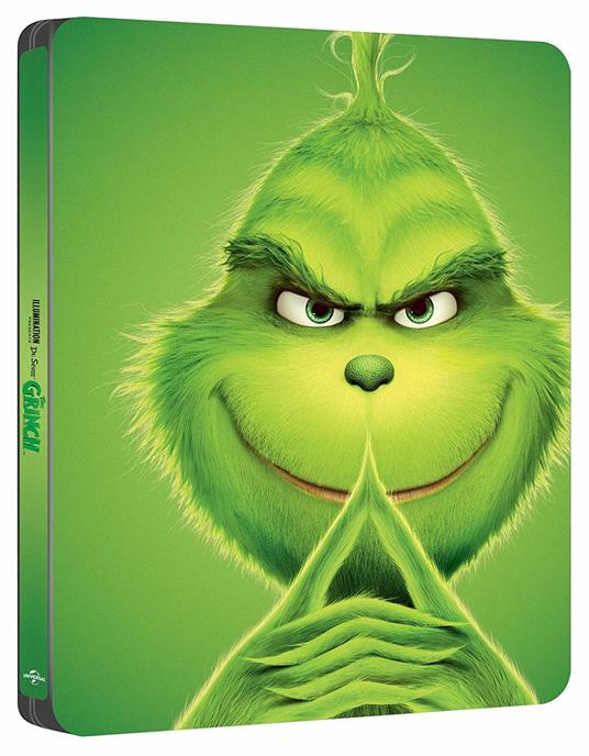Il Grinch. Con Steelbook (Blu-ray) - Blu-ray - Film di Yarrow Cheney ,  Scott Mosier Animazione | IBS