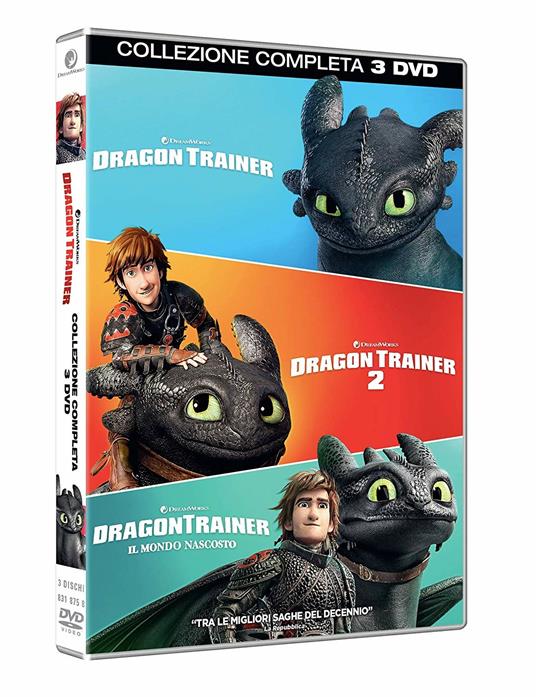 Dragon Trainer Collection 1-3 (DVD) - DVD - Film di Dean DeBlois Film | IBS