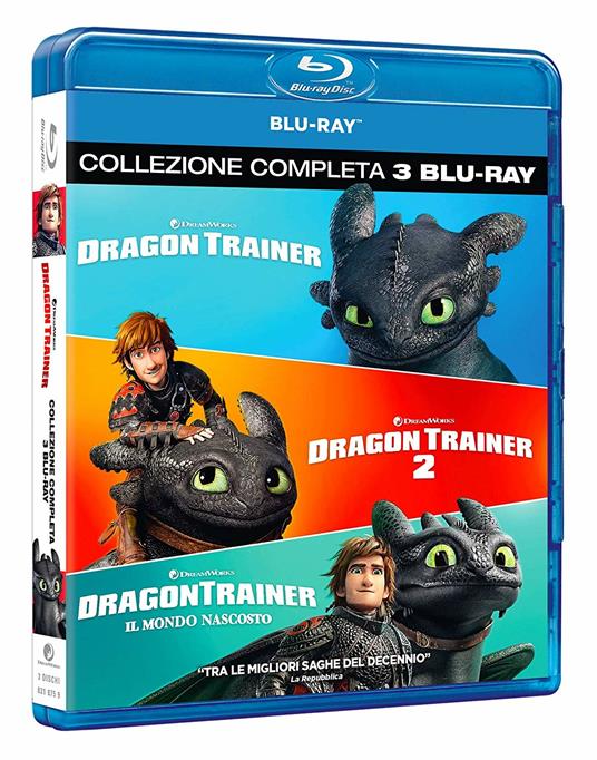 Dragon Trainer Collection 1-3 (Blu-ray) di Dean DeBlois