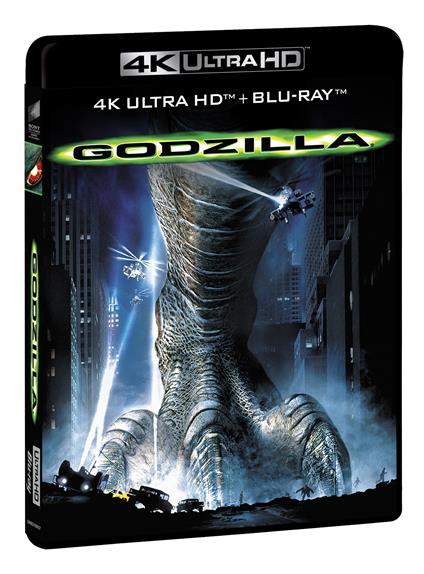 Godzilla (Blu-ray + Blu-ray Ultra HD 4K) di Roland Emmerich - Blu-ray + Blu-ray Ultra HD 4K