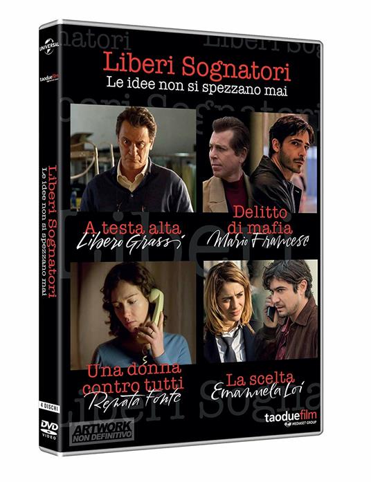 Liberi sognatori. Stagione 1. Serie TV ita (4 DVD) di Graziano Diana,Michele Alhaique,Stefano Mordini,Fabio Mollo - DVD