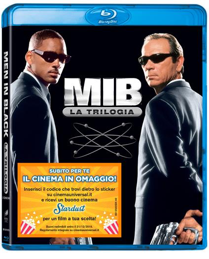 Cofanetto Men in Black. La trilogia (3 Blu-ray) di Barry Sonnenfeld