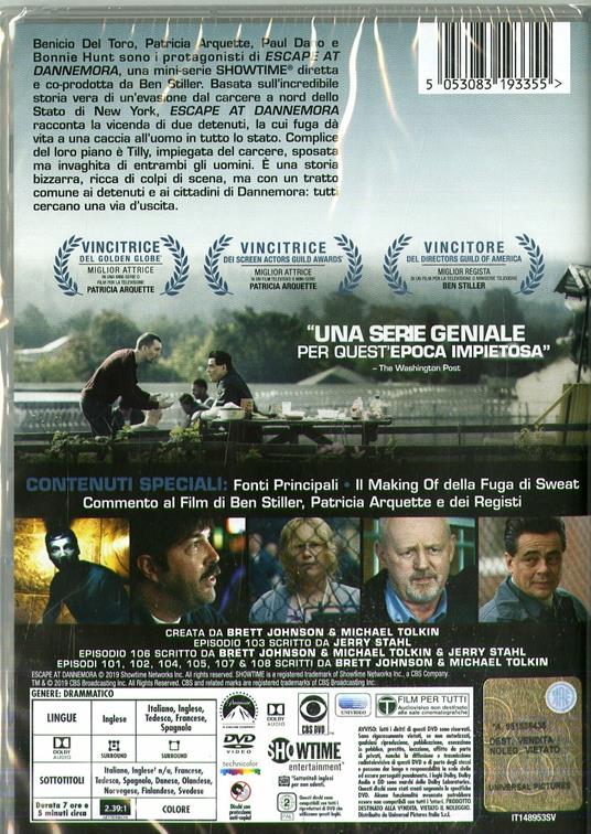 Escape at Dannamora. Stagione 1. Serie TV ita (3 DVD) di Ben Stiller - DVD - 2