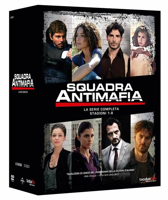 Squadra antimafia. Collezione completa. Stagioni 1-8. Serie TV ita (37 DVD)  - DVD - Film di Pier Belloni , Beniamono Catena Drammatico | IBS