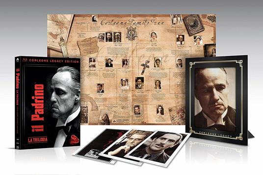 padrino. Corleone Legacy Limited Edition (4 Blu-ray) - Blu-ray - Film di  Francis Ford Coppola Drammatico | IBS