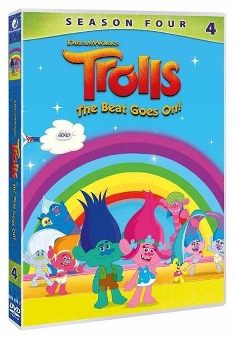 Trolls. La festa continua. Stagione 4 (DVD) di Matthew Beans - DVD