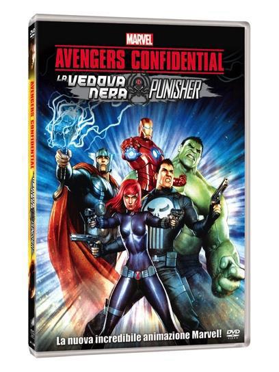 Avengers Confidential. La Vedova Nera & Punisher (DVD) - DVD - Film di  Kenichi Shimizu Animazione | IBS