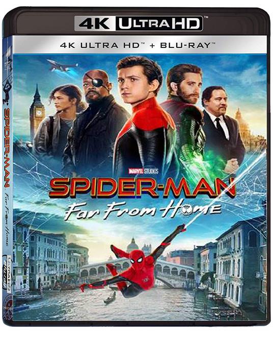 Spider-Man. Far from Home (Blu-ray + Blu-ray 4K Ultra HD) di Jon Watts - Blu-ray + Blu-ray Ultra HD 4K
