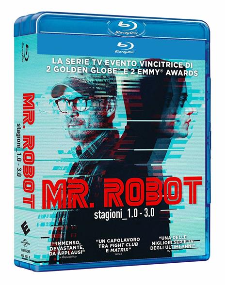 Mr. Robot. Stagioni 1-3. Serie TV ita (10 Blu-ray) di Sam Esmail,Jim McKay,Tricia Brock - Blu-ray