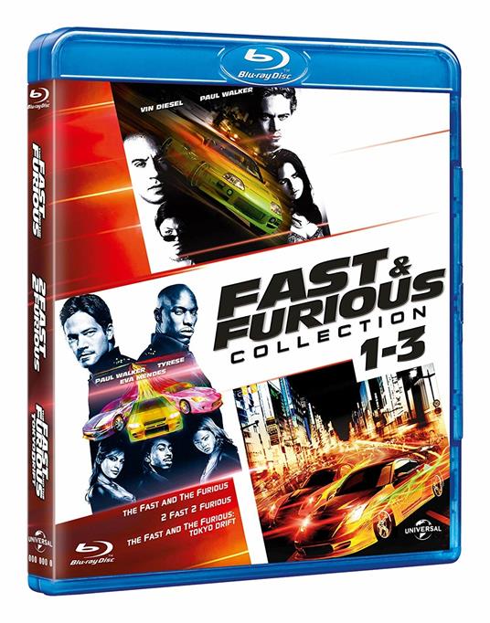 Fast & Furious 1-3. Tuning Collection (3 Blu-ray) - Blu-ray - Film di Rob  Cohen , John Singleton Azione | IBS