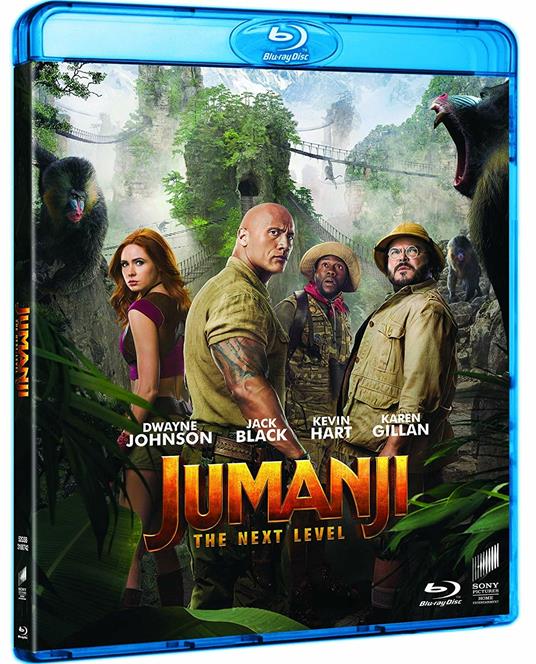 Jumanji. The Next Level (Blu-ray) di Jake Kasdan - Blu-ray - 2
