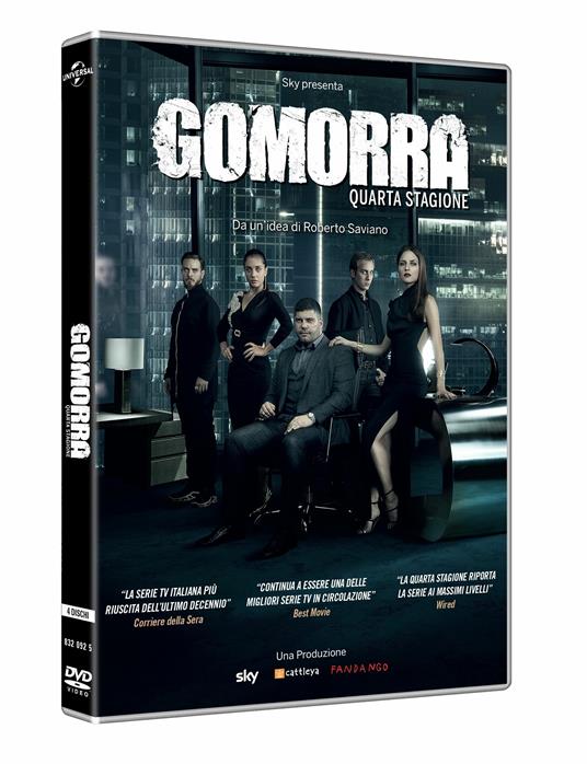 Gomorra. La serie. Stagione 4 (4 DVD) - DVD - Film di Francesca Comencini ,  Marco D'Amore Drammatico | IBS