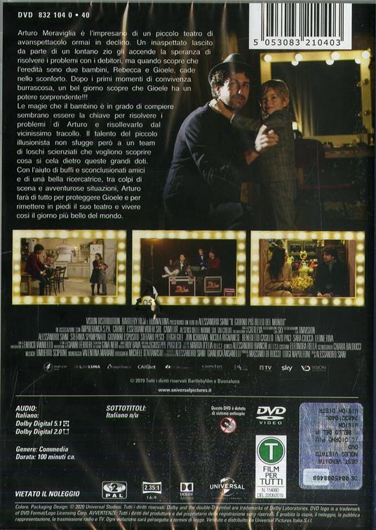 Il giorno più bello del mondo (DVD) di Alessandro Siani - DVD - 2