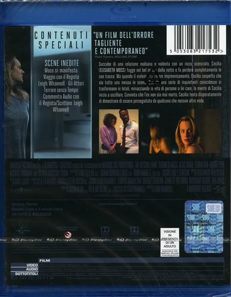 L' uomo invisibile (Blu-ray) di Leigh Whannell - Blu-ray - 2