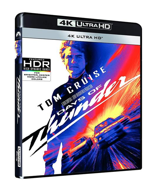 Giorni di tuono (Blu-ray + Blu-ray UltraHD 4K) di Tony Scott - Blu-ray + Blu-ray Ultra HD 4K
