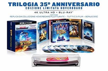 Ritorno al Futuro. Collection 35° Anniversario Hoverboard Edition (4 Blu-ray + 3 Blu-ray Ultra HD 4K) di Robert Zemeckis