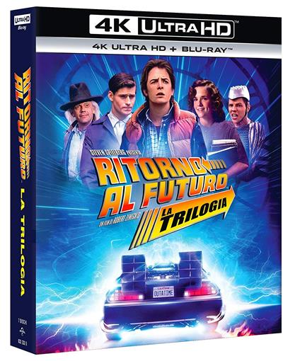 Ritorno al Futuro. Collection 35° Anniversario (4 Blu-ray + 3 Blu-ray Ultra  HD 4K) - Blu-ray + Blu-ray Ultra HD 4K - Film di Robert Zemeckis Fantasy e