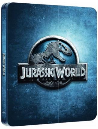 Jurassic World. Steelbook (Blu-ray + Blu-ray Ultra HD 4K) di Colin Trevorrow - Blu-ray + Blu-ray Ultra HD 4K