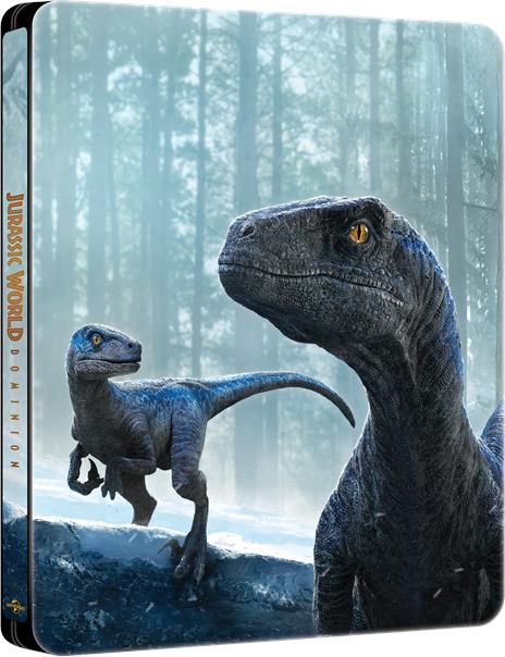 Jurassic World. Il dominio. Steelbook (Blu-ray + Blu-ray Ultra HD 4K) di Colin Trevorrow - Blu-ray + Blu-ray Ultra HD 4K